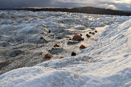 Groenland Kangerlussuaq IJskap