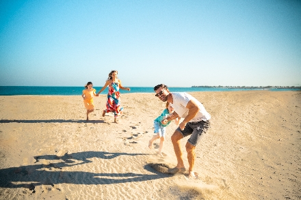 Beach Ras Al Khaimah UAE Verenigde Arabische Emiraten