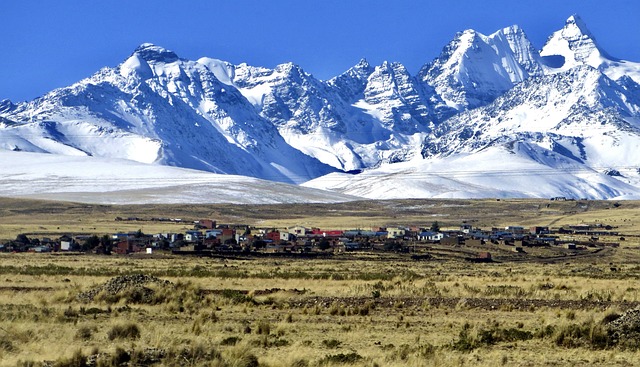 Andes Gebergte Bolivia