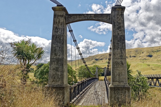 Kawarau Suspension Bridge Nieuw Zeeland