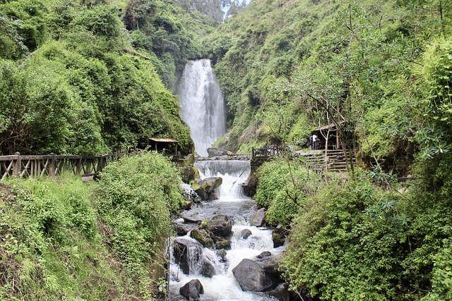 Peguche Waterval Ecuador