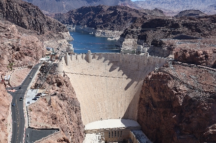USA Amerika Arizona Nevada Hooverdam Rondreis